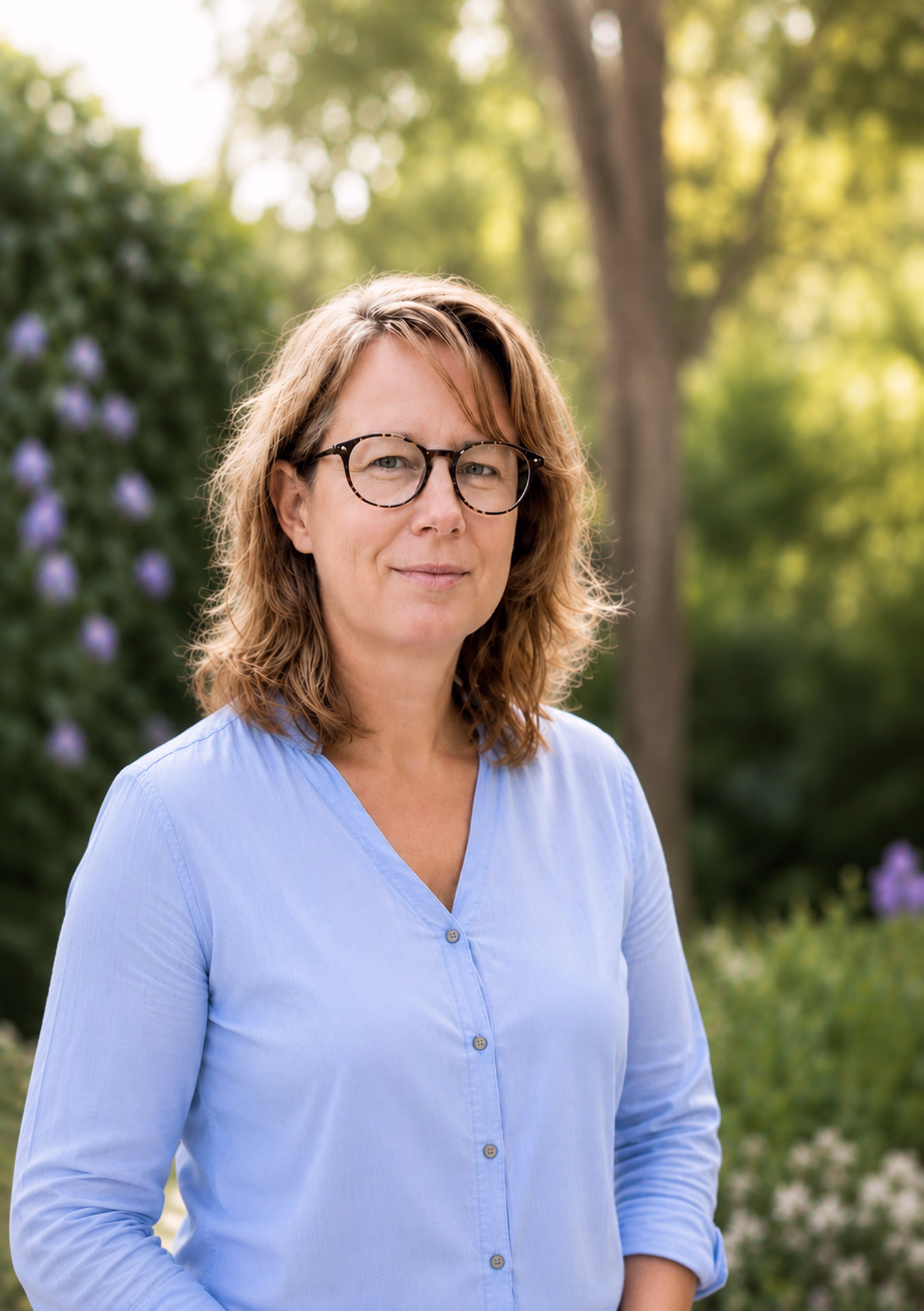 Véronique Le Loc'h, conceptrice de jardins à Vannes